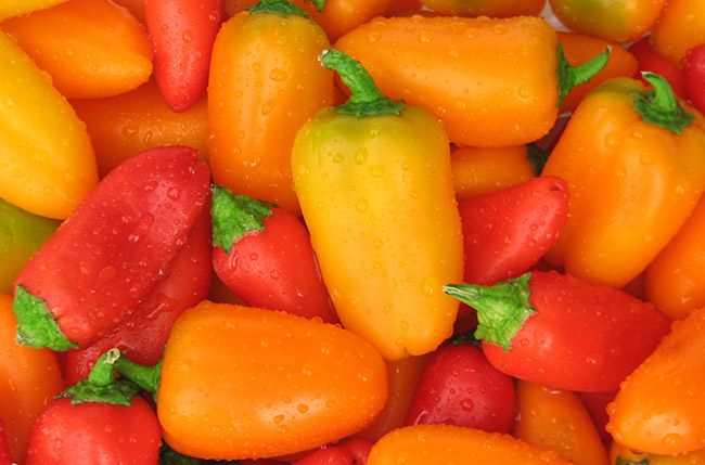 Small bell store peppers